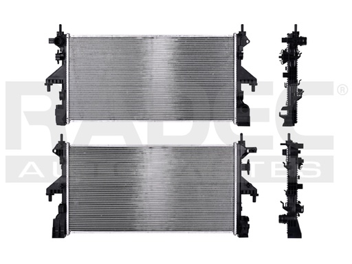 [220-0916-13] RADIADOR DG RAM PROMASTER 14-23 V6 3.6 LTS STD GAS/DIESEL 30 2/3X15 1/3X32MM ALUM SOLD