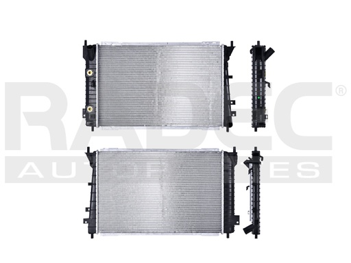 [220-1206-02] RADIADOR FD CROWN VICTORIA/GRAND MARQUIS/TOWN CAR/MERCURY 95-97 V8 4.6 LTS C/S AA AUT 27 5/9X18X26MM ALUM SOLD POLAR