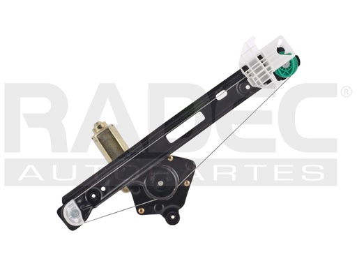 [007-1219-02] ELEVADOR CRISTAL FD FOCUS TRASERO 00-08 