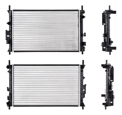 [220-1208-00] RADIADOR FD ECOSPORT 06-12 L4 2.0 LTS C/S AA STD 22X14 1/7X23MM ALUM MEC POLAR