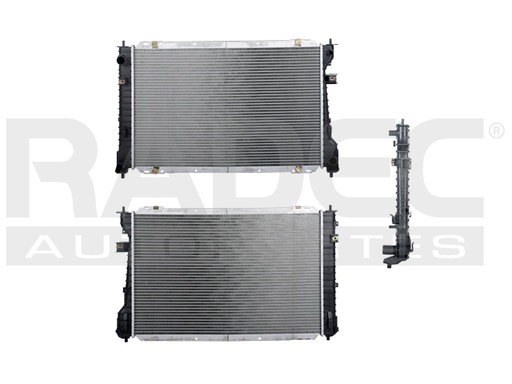 [220-1209-05] RADIADOR FD ESCAPE 08-12 L4 2.5 LTS AUT C/S AA 27 5/9X17 2/3X16MM ALUM SOLD POLAR