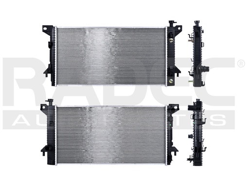[220-1213-03] RADIADOR FD EXPEDITION/F-150/F-250/LOBO/MARK/NAVIGATOR 09-14 V8 4.6/5.4 LTS C/AA AUT 31 1/2X16 1/2X32MM ALUM SOLD POLAR