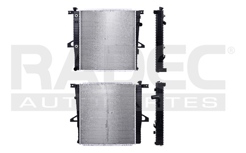 [220-1214-04] RADIADOR FD EXPLORER/RANGER/B3000/B4000/MOUNTAINEER 98-05 L4/V6 2.3/3.0/4.0 LTS C/S AA AUT 20 6/17X23 1/2X26MM ALUM SOLD POLAR