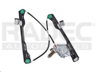 [007-1219-04] ELEVADOR DE CRISTAL FD FOCUS ZX3 00-06/SEDAN 00-04/USA TYPE 05-07/SVT 02-04  ELECTRICO CON MOTOR 12VCC HUSHAN Derecho Delantera  