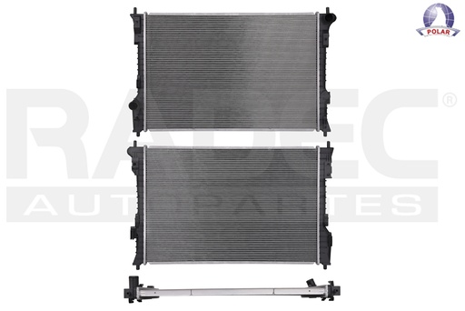 [220-1214-17] RADIADOR FD EXPLORER 11-19 V6 3.5 LTS C/S AA AUT 28 3/4X19 1/5X26MM ALUM SOLD POLAR