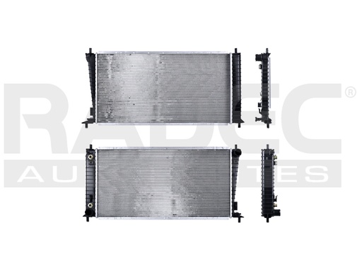 [220-1215-06] RADIADOR FD F-150/F-250/F-350 KING RANCH, HARLEY/LOBO/EXPEDITION EDDIE BAUER/NAVIGATOR 99-04 V6, V8 4.2, 4.6, 5.4 LTS AUT C/S AA 31 8/9X17X26MM ALUM SOLD POLAR