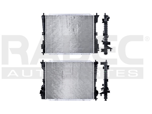[220-1228-01] RADIADOR FD MUSTANG 04-14 V6 3.7, 4.0 LTS/V8 4.6, 5.0 LTS AUT C/S AA 24 1/7X19 1/5X26MM ALUM SOLD POLAR
