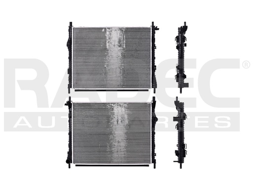 [220-1228-05] RADIADOR FD MUSTANG 15-23 V6 3.7/V8 5.0, 5.2 LTS AUT C/AA 25 2/7X19 5/7X36MM ALUM SOLD POLAR