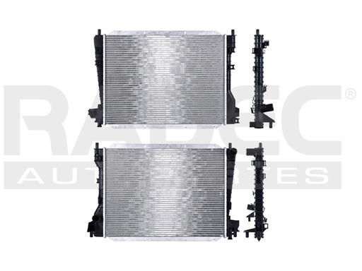 [220-1234-00] RADIADOR FD THUNDERBIRD/JAGUAR/SUPERV8/VANDEN 02-05 V6/V8 3.0/3.9 LTS C/S AA STD 24 1/7X18X26MM ALUM SOLD POLAR