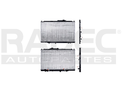 [220-1301-00] RADIADOR HD ACCORD/ACURA 95-97 V6 2.7/3.0 LTS C/S AA AUT 14 3/4X26 2/3X16MM ALUM SOLD POLAR