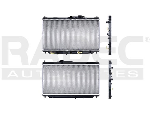 [220-1301-02] RADIADOR HD ACCORD 90-96 L4 2.2 LTS C/S AA AUT 13 7/9X26 2/7X26MM ALUM SOLD POLAR
