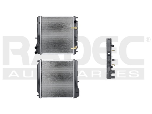 [220-1304-01] RADIADOR HD FIT 02-09 L4 1.4, 1.5 LTS C/S AA AUT 12 4/5X14 7/8X26MM ALUM SOLD POLAR