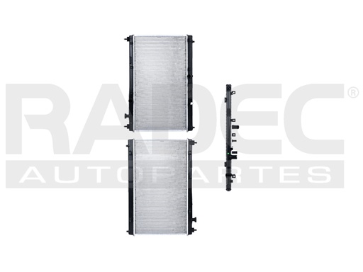 [220-1304-02] RADIADOR HD FIT/CITY 15-20 L4 1.5 LTS STD/AUT C/AA 14 3/4X27 2/5X16MM ALUM SOLD POLAR