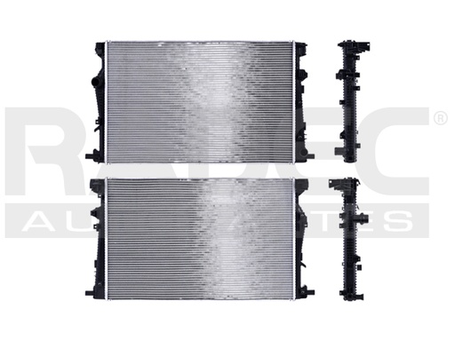[220-1601-04] RADIADOR JP CHEROKEE 14-18 L4 2.4 LTS/V6 3.6 LTS AUT C/S AA 26 1/2X17 1/3X16MM ALUM SOLD POLAR