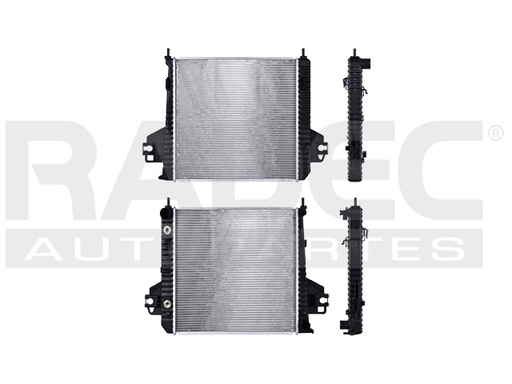 [220-1607-00] RADIADOR JP LIBERTY 02-06 V6 3.7 LTS C/S AA AUT 20X20X26MM ALUM SOLD POLAR