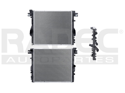 [220-1609-02] RADIADOR JP WRANGLER RUBICON/SAHARA/SPORT/UNLIMITED 07-17 V6 3.6/3.8 LTS C/AA STD 22X20 2/5X26MM ALUM SOLD POLAR