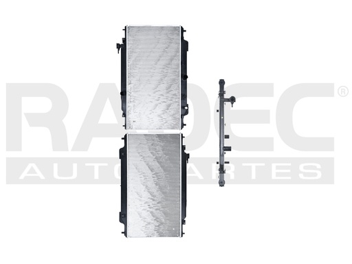 [220-1901-03] RADIADOR MZ 3 14-18 L4 2.0, 2.5 LTS C/S AA STD 14 3/4X29X16MM ALUM SOLD POLAR