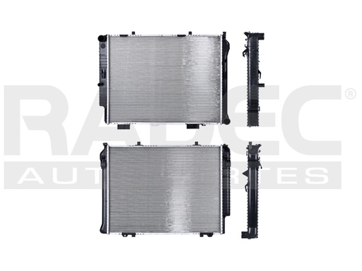 [220-2003-00] RADIADOR MC CLASE E 270 99-03 L4 2.7/V6 3.0, 3.2 LTS AUT C/S AA DIESEL 25 1/5X19 1/5X32MM ALUM SOLD POLAR