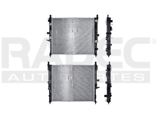 [220-2010-01] RADIADOR MC ML320/ML430/ML500 98-03 V6 3.2/V8 4.3, 5.0 LTS C/S AA AUT 24X21 1/16X40MM ALUM SOLD POLAR