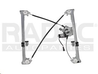 [007-1226-00] ELEVADOR DE CRISTAL FD LOBO/PICK UP 04-08  ELECTRICO CON MOTOR CABINA Y MEDIA/CABINA EXTENDIDA HUSHAN Derecho Delantera  