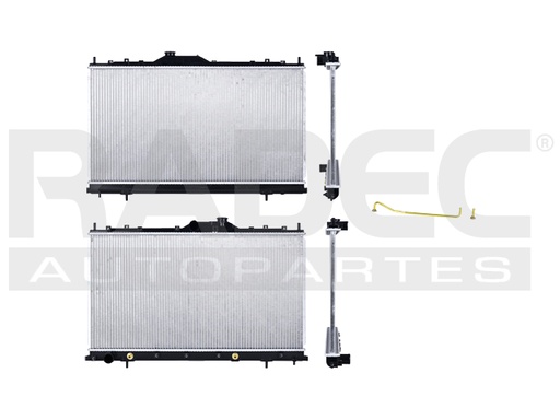 [220-2203-02] RADIADOR MT GALANT 04-12 L4 2.4/V6 3.8 LTS C/S AA AUT 15 3/4X29 5/6X16MM ALUM SOLD POLAR