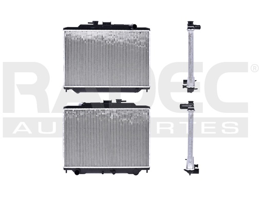 [220-2322-03] RADIADOR NS URVAN 01-07 L4 2.0, 2.4 LTS STD 14 1/6X21 4/7X36MM ALUM SOLD POLAR