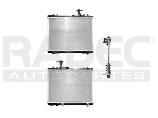 [220-2903-00] RADIADOR SZ SWIFT 13-17 L4 1.4 1.6 LTS C/S AA AUT 15 3/4X20 2/5X16MM ALUM SOLD POLAR