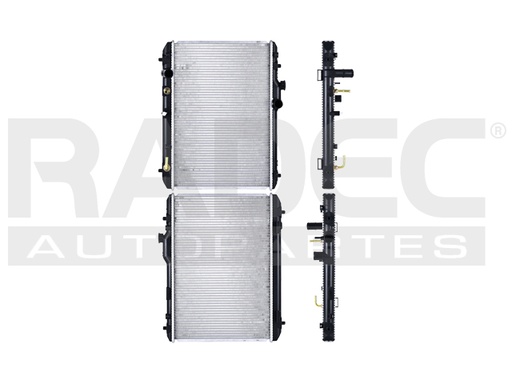 [220-2903-01] RADIADOR SZ SWIFT 07-12 L4 1.6, 2.0 LTS C/S AA AUT 14 3/4X22X16MM ALUM SOLD POLAR