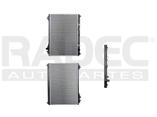 [220-2904-02] RADIADOR SZ GRAND VITARA 09-16 L4 2.4 LTS C/S AA AUT 17 5/7X27 1/2X16MM ALUM SOLD POLAR