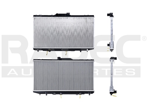 [220-3004-00] RADIADOR TY COROLLA/GEO PRIZM 93-97 L4 1.6/1.8 LTS C/S AA AUT 13 7/9X27 1/2X26MM ALUM SOLD POLAR