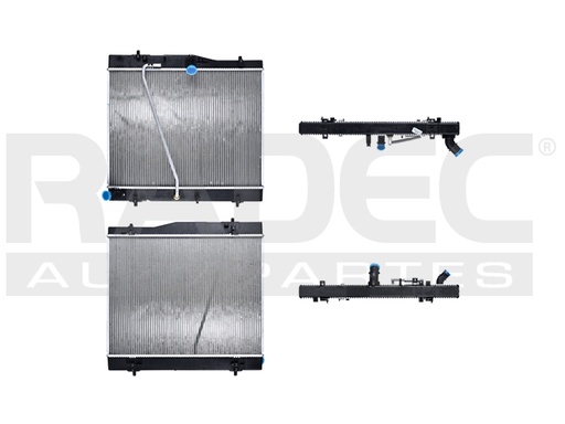 [220-3005-00] RADIADOR TY HIACE 06-10 L4 2.7 LTS C/S AA AUT 20X26X32MM ALUM SOLD POLAR