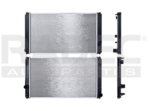 [220-3011-00] RADIADOR TY RAV 4 06-18 L4 2.4, 2.5 LTS C/S AA STD 26 3/8X15 4/5X16MM ALUM SOLD POLAR