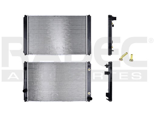 [220-3011-01] RADIADOR TY RAV 4 06-18 L4 2.5, V6 3.5 LTS C/S AA AUT 26 3/8X17 2/3X26MM ALUM SOLD POLAR