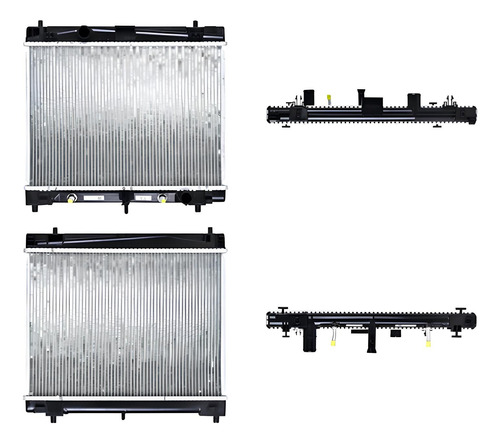 [220-3018-00] RADIADOR TY YARIS 06-18/YARIS R 16-20 L4 1.5 LTS AUT C/S AA 13 7/9X18 5/6X16MM ALUM SOLD POLAR