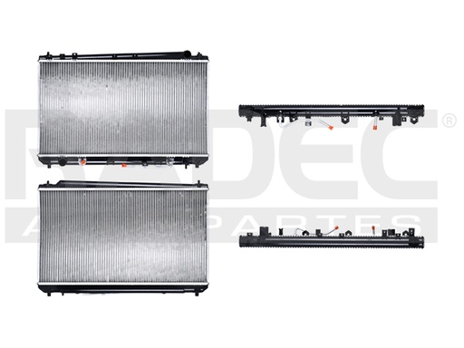 [220-3021-00] RADIADOR TY AVALON 00-04 V6 3.0 LTS C/S AA AUT 15 3/4X27 7/8X26MM ALUM SOLD POLAR