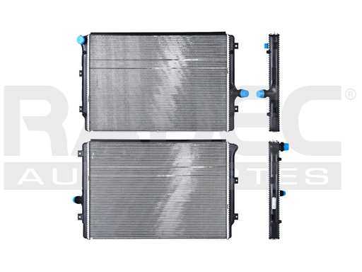 [220-3103-03] RADIADOR VW BORA 04-10 P/AIRE ESTANDAR 1.9 L DIESEL 5 CILINDROS