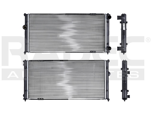 [220-3108-00] RADIADOR VW DERBY/GOLF/JETTA/POLO/IBIZA 93-99 1.8 LTS S/A 12 P ESTANDAR