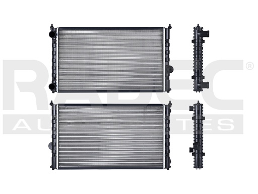 [220-3112-02] RADIADOR VW JETTA/A3/GOLF 91-99 1.8/2.0LTS ESTANDAR