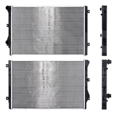 [220-3112-05] RADIADOR VW JETTA 08-15 L4 2.0 LTS TURBO C/AA STD 25 3/5X16 6/7X32MM ALUM SOLD POLAR