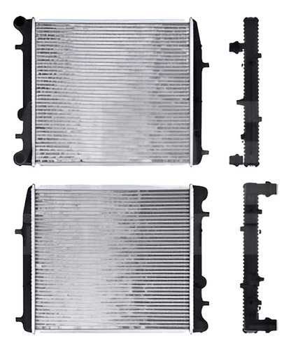 [220-3116-00] RADIADOR VW POLO/IBIZA/CORDOBA 01-09 L4 1.2/1.4/1.6 LTS S/AA STD 17X15 2/7X26MM ALUM SOLD POLAR