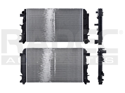 [220-3124-00] RADIADOR VW CRAFTER 09-15 V6 2.5TDI LTS C/AIRE ACONDICIONADO ESTANDAR