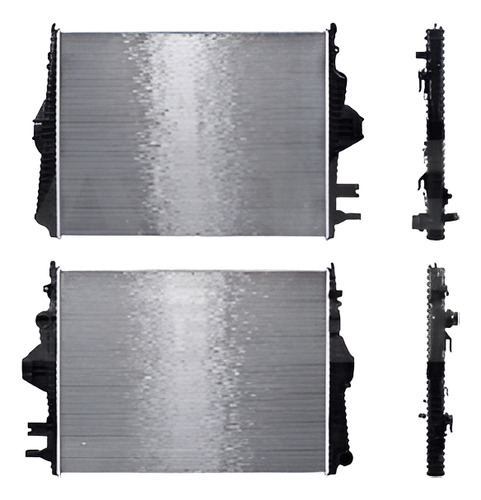 [220-3128-00] RADIADOR VW TOUREG 11-17 V6 3.0, 3.6 LTS AUT C/S AA GAS/DIESEL 27 5/9X21 1/6X32MM ALUM SOLD POLAR