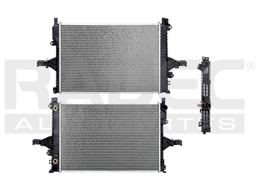 [220-3203-00] RADIADOR VL S60/S80/V70/XC70 01-09 L5 2.0, 2.3, 2.4, 2.5/L6 2.8, 2.9LTS AUT C/AA 24 2/5X16 4/7X32MM ALUM SOLD POLAR