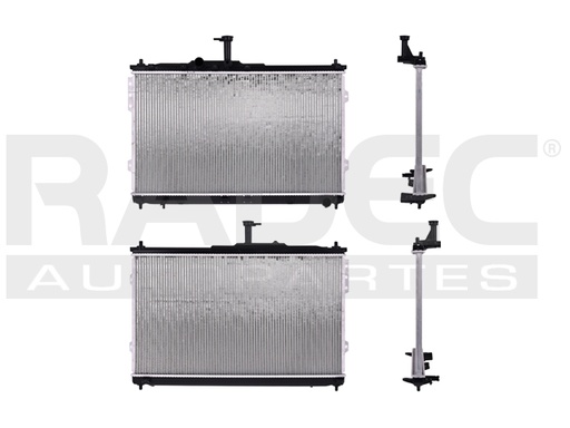 [220-3411-00] RADIADOR HY STAREX VAN 08-14 L4 2.5 LTS C/S AA STD 17 1/8X29 5/6X22MM ALUM SOLD POLAR