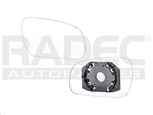 [001-3107-00] LUNA ESPEJO VW CROSSFOX 07-10 S/DESEMPANANTE DER