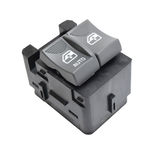 [222-0623-00] CONTROL ELECTRICO CV EXPRESS VAN  GM SAVANA 03-18  DE ELEVADOR 7 PIN 2 TECLAS GRIS 12VCC CUB    