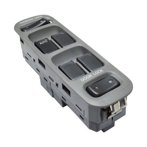 [222-0646-00] CONTROL ELECTRICO CV TRACKER 99-07  SZ GRAND VITARA 99-05  DE ELEVADOR 10 PINS 6 TECLAS NEGRO/GRIS 12VCC MANIJAUTO    