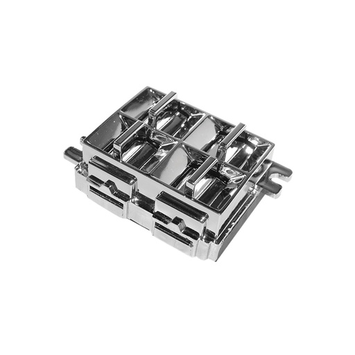 [222-0699-02] CONTROL ELECTRICO CD DEVILLE 89-91  CV CAPRICE 83-92  PT BONNEVILLE 85-89/GRAND AM 80-86  DE ELEVADOR 10 PINS 4 TECLAS CROMADO 12VCC TIPO ORIGINAL    