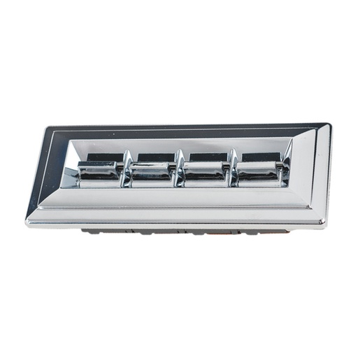 [222-0699-05] CONTROL ELECTRICO CV PICK UP 81-91/BLAZER (C10) 86-90/SUBURBAN 81-91/CAPRICE 80-86/CITATION 82-83/MALIBU 78-84/MONTE CARLO 78-88  BK CENTURY 82-96  OD CUTLASS 82-91  DE ELEVADOR 10 PINS 4 TECLAS CROMADO 12VCC TIPO ORIGINAL    
