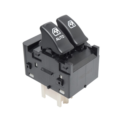 [222-0699-09] CONTROL ELECTRICO CV VENTURE 97-05  PT MONTANA 99-04/TRANS SPORT 97-05  DE ELEVADOR 7 PIN 2 TECLAS NEGRO 12VCC MANIJAUTO    